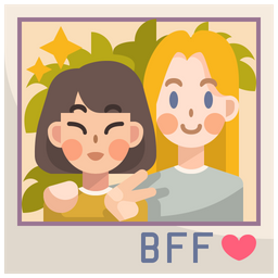 Bestfriend Photo  Icon