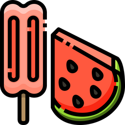 Ice Cream Fruit  Icon