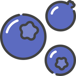 Blueberries  Icon