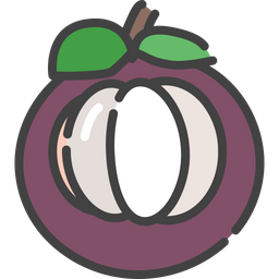 Mangosteen Berry Food Icon