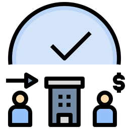 Hourly Salary  Icon