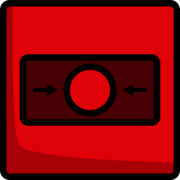 Fire Siren Button  Icon