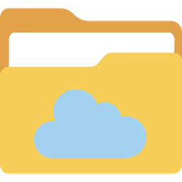 Cloud Storage  Icon