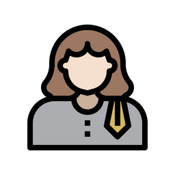 Female lawyer  Icon