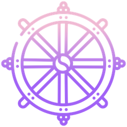 Dharma Wheel  Icon