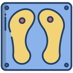 Buddhas Footprint  Icon