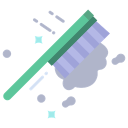 Cleaning Brush  Icon