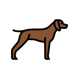 Deutscher hund  Symbol