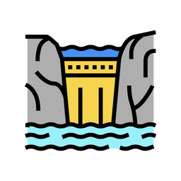 Water Dam  Icon