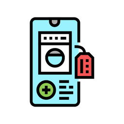 Online Buy Washing Machine  Icon