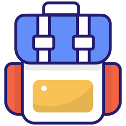 Camping Bag  Icon