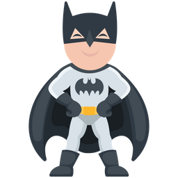 Super Heroi Maravilha Batman Ícone