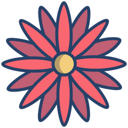 Dalia Flower  Icon