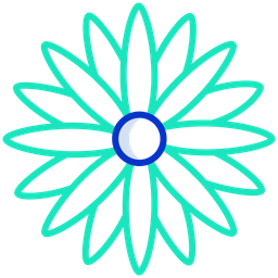 Dalia Flower  Icon