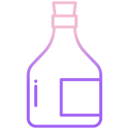 알코올 병  아이콘