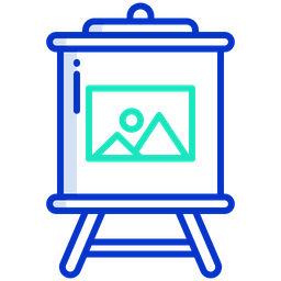 Canvas Painting  Icon