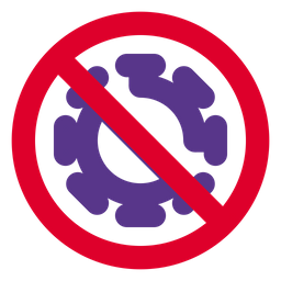 Banned Corona Virus  Icon