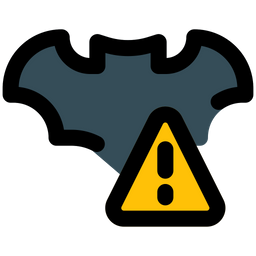 Bat Warning  Icon