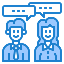 Business Conversation  Icon