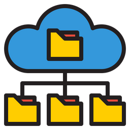 Cloud Folder Network  Icon