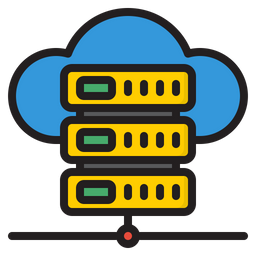 Cloud Server  Icon