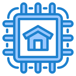 Smart Home Chip  Icon