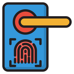 Fingerprint Door Lock  Icon