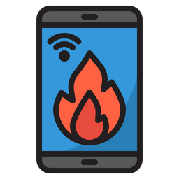 Fire Warning  Icon