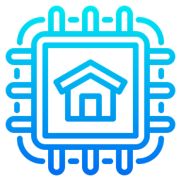 Smart Home Chip  Icon