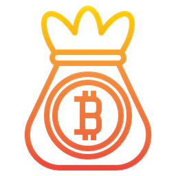 Bitcoin bag  Icon