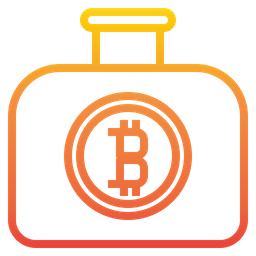 Bitcoin-keep-bag  Icon