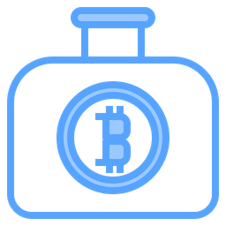 Bitcoin Bag  Icon