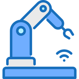 Roboterarm  Symbol