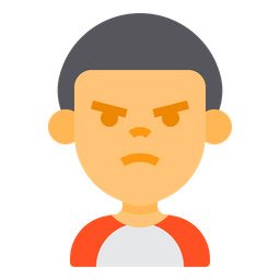 Angry Boy  Icon