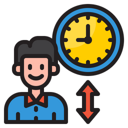 Employee Time  Icon