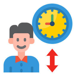 Employee Time  Icon