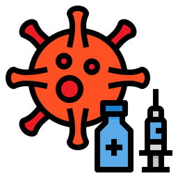 Coronavirus Impfstoff  Symbol