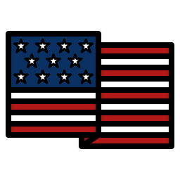 American flag  Icon