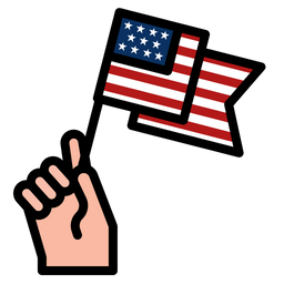 America American Memorial Day Icon