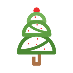 Christmas Tree Design  Icon