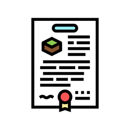 Sale Land Document  Icon