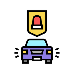 Car Alarm System  Icon