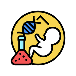 Childbirth Genetic  Icon