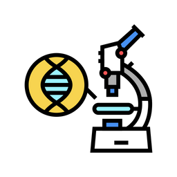 Microscope Dna Test  Icon