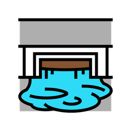 Industrial Drainage System  Icon