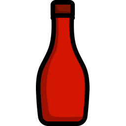 Ketchup-Flasche  Symbol