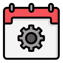 Calendar Setting  Icon