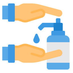 Hand Sanitizing  Icon