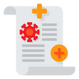 Coronavirus Positive Report  Icon