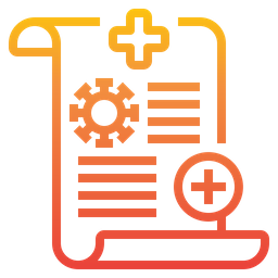 Coronavirus-positiver Bericht  Symbol